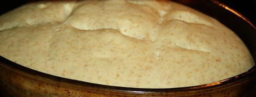 нежный хлебушек на кефире с пшеничными отрубями. Шаг 8