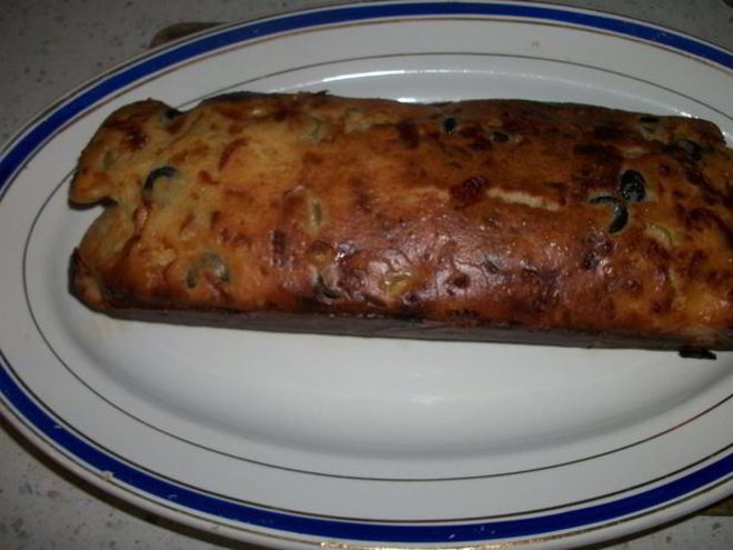 Рецепт оливкового хлеба