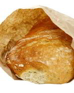 Постный хлеб из спельтовой муки с луком