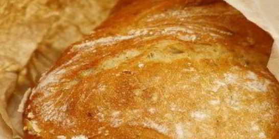 Постный хлеб из спельтовой муки с луком