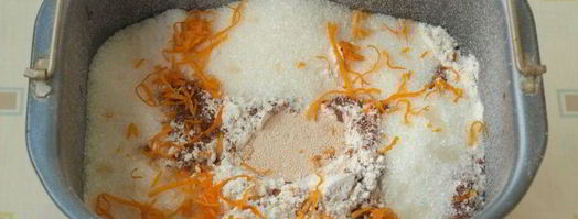 шоколадный сладкий хлеб в хлебопечке. Шаг 4