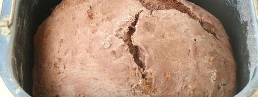 шоколадный сладкий хлеб в хлебопечке. Шаг 7