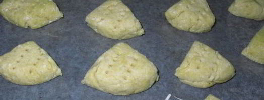 сконы творожные с сыром. Шаг 4