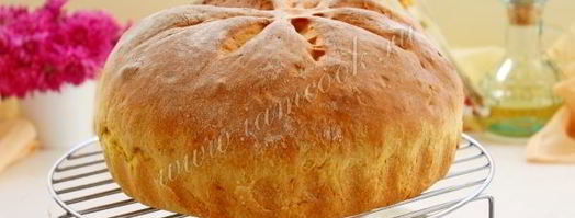 тыквенный хлеб в хлебопечке. Шаг 11