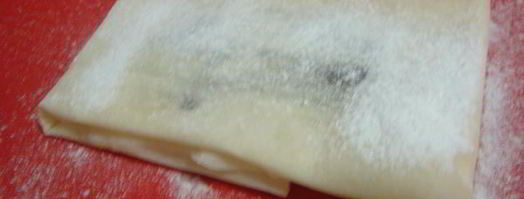 хрустящие конвертики с шоколадом. Шаг 6