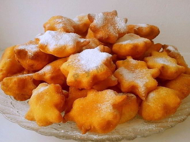 Рецепт хвороста на сметане