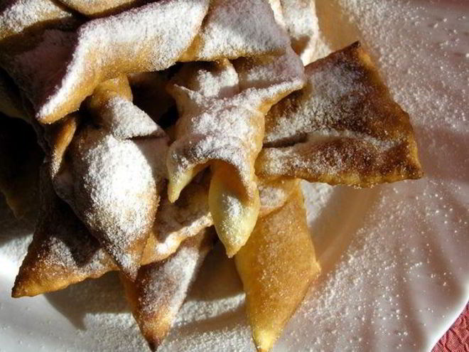 Рецепт хвороста с кукурузной мукой