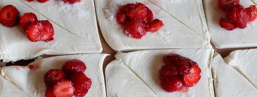 клубничные слойки. Шаг 4