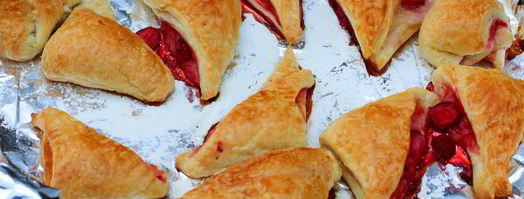 клубничные слойки. Шаг 6