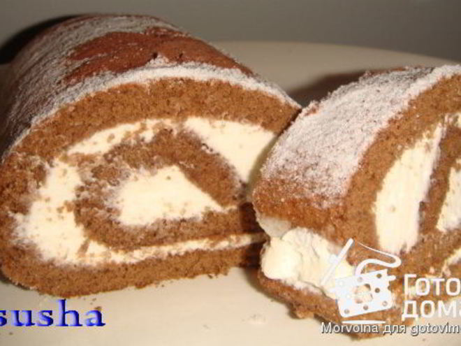 Рецепт кофейного рулета