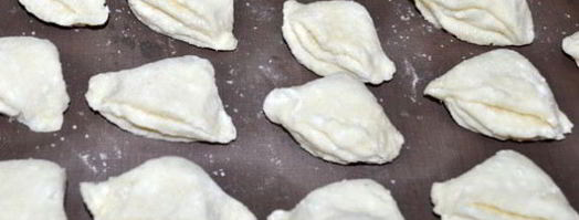 конвертики из творожного теста. Шаг 8