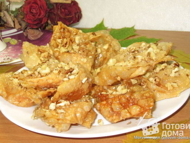 Рецепт крымской пахлавы на минералке