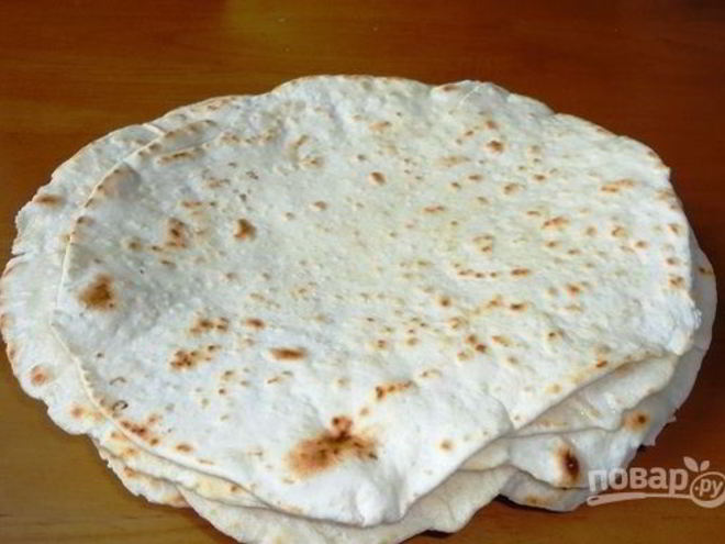 Рецепт домашнего лаваша
