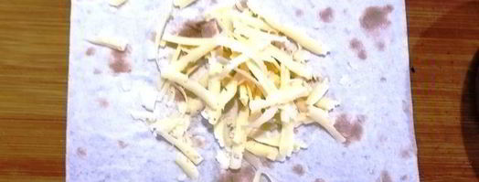 греча с печенью в корзинке из лаваша. Шаг 8