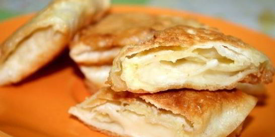 Конверты из лаваша с сыром