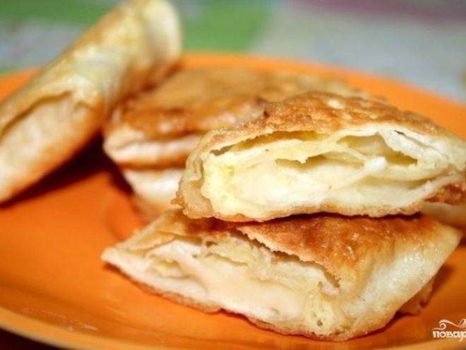 Рецепт конвертов из лаваша с сыром