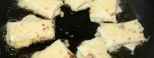 конверты из лаваша с сыром. Шаг 6