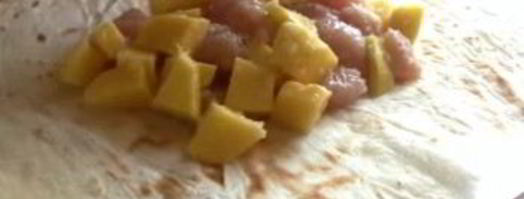 курица с картофелем в лаваше. Шаг 6