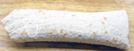 лаваш с фаршем. Шаг 9