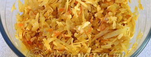 лаваш с капустой в духовке. Шаг 5