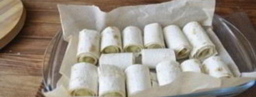 лаваш с картофельным пюре. Шаг 6