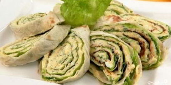 Лаваш с курицей и сыром