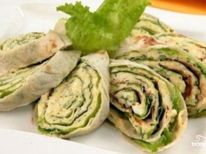 Рецепт лаваша с курицей и сыром