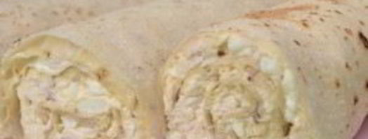 лаваш с плавленым сыром и яйцом. Шаг 6