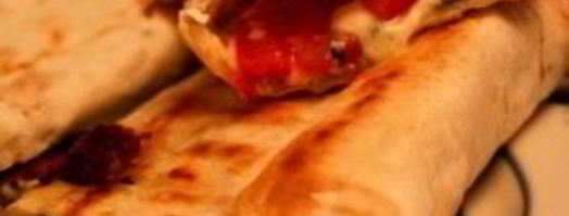 лаваш с сулугуни и кинзой. Шаг 12