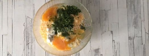 лаваш с творогом и сыром в духовке. Шаг 4