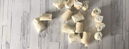 лаваш с творогом и зеленью быстро и вкусно. Шаг 9