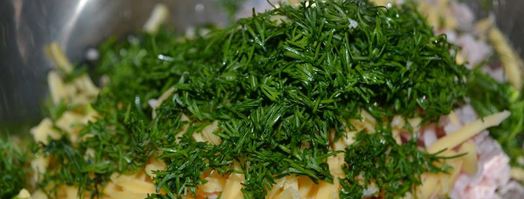 лаваш с ветчиной и сыром. Шаг 4