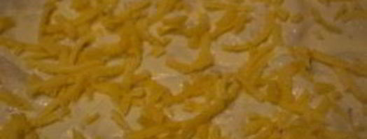 лаваш с ветчиной и твердым сыром. Шаг 3