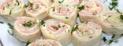 лаваш с ветчиной. Шаг 6