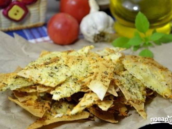 Рецепт лаваша в духовке