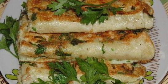 Рулетики из лаваша жареные