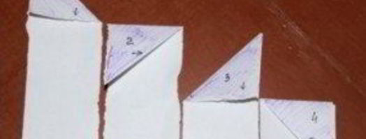 треугольники из лаваша с сыром. Шаг 8