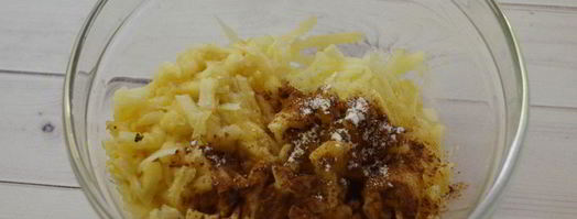 треугольники из лаваша с творогом. Шаг 3