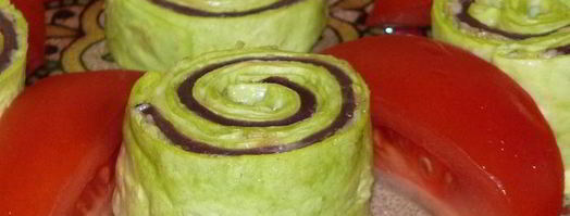 закуска из лаваша улитки. Шаг 9