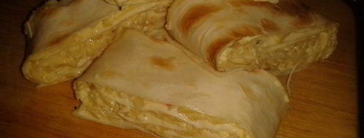 закуски из лаваша. Шаг 5