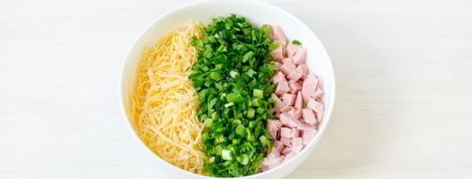 жареный лаваш с колбасой и сыром. Шаг 4