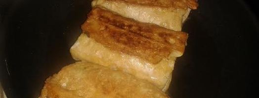 жареный лаваш. Шаг 8