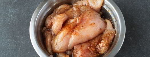 арабская пита с курицей и овощами. Шаг 7