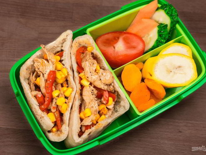 Рецепт домашней питы с курицей