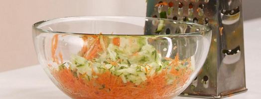 дзадзыки с горячими лепешками. Шаг 3