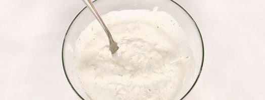 дзадзыки с горячими лепешками. Шаг 5