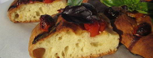 фокачча с ароматными томатами. Шаг 9