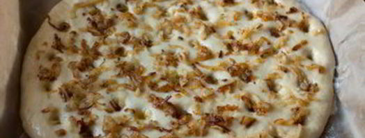 фокачча с луком. Шаг 10