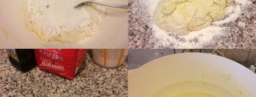 фокачча с оливками и прованскими травами. Шаг 4