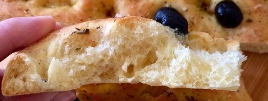 фокачча с оливками и прованскими травами. Шаг 7